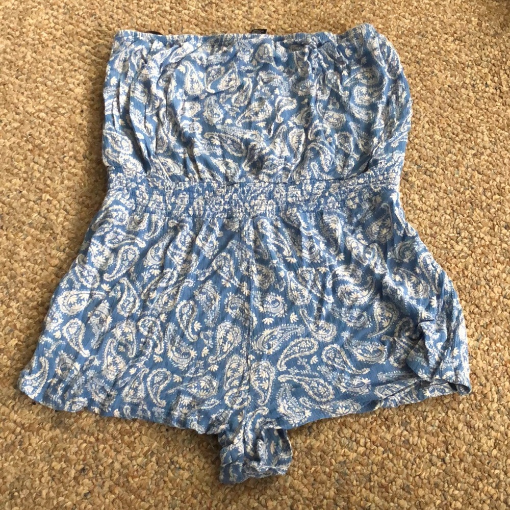 F21 Strapless Romper